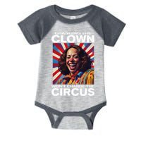 Changing The Clown WonT Change The Circus Kamala Clown Infant Baby Jersey Bodysuit