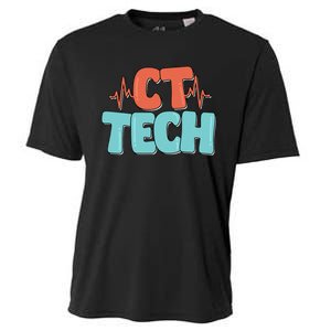 CT Tech Computed Tomography Technologist Radiology Cooling Performance Crew T-Shirt