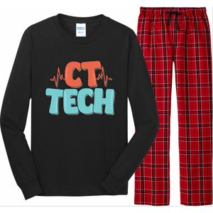 CT Tech Computed Tomography Technologist Radiology Long Sleeve Pajama Set