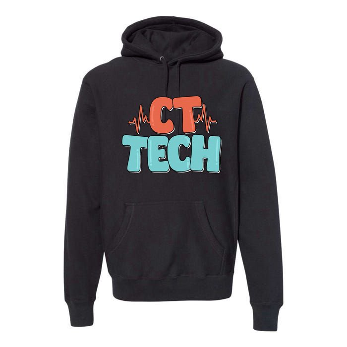 CT Tech Computed Tomography Technologist Radiology Premium Hoodie