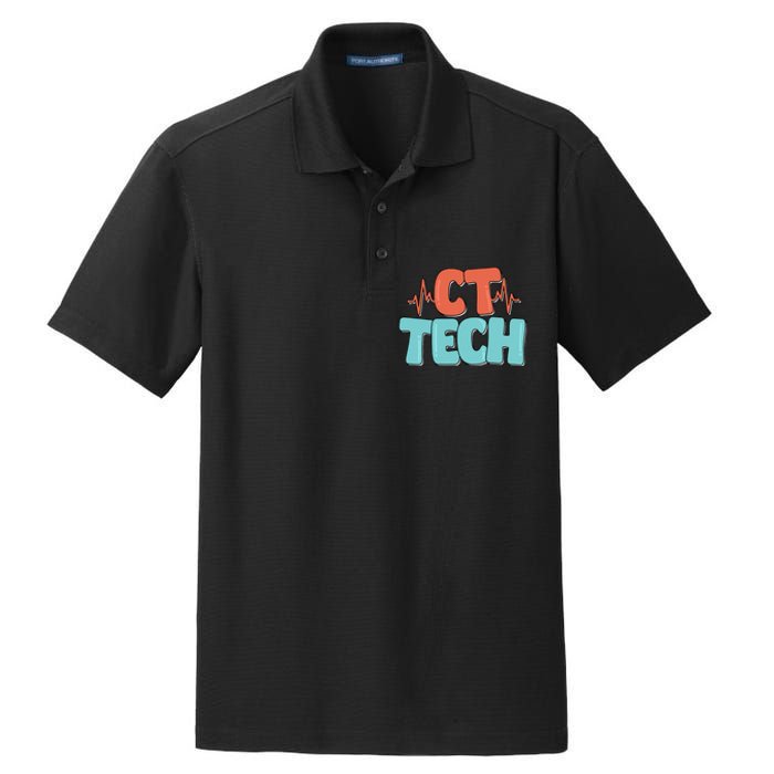 CT Tech Computed Tomography Technologist Radiology Dry Zone Grid Polo