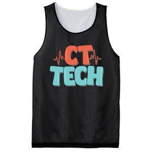 CT Tech Computed Tomography Technologist Radiology Mesh Reversible Basketball Jersey Tank