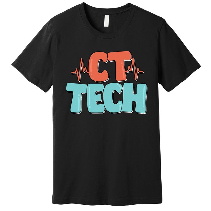 CT Tech Computed Tomography Technologist Radiology Premium T-Shirt