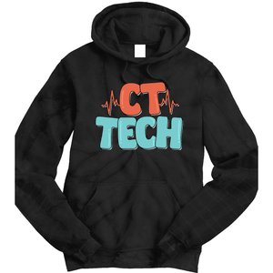 CT Tech Computed Tomography Technologist Radiology Tie Dye Hoodie