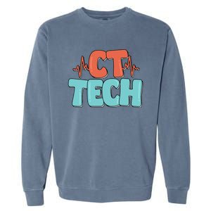 CT Tech Computed Tomography Technologist Radiology Garment-Dyed Sweatshirt