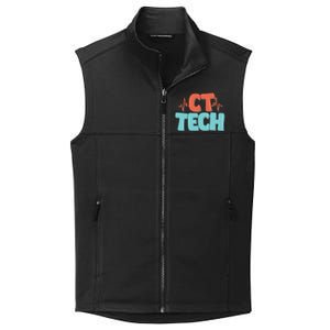 CT Tech Computed Tomography Technologist Radiology Collective Smooth Fleece Vest