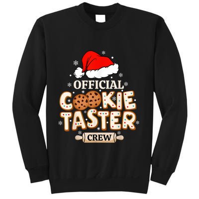 Cookie Taster Crew Funny Christmas Baking Team Sweatshirt