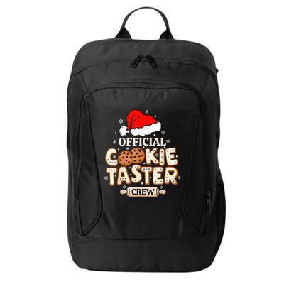 Cookie Taster Crew Funny Christmas Baking Team City Backpack