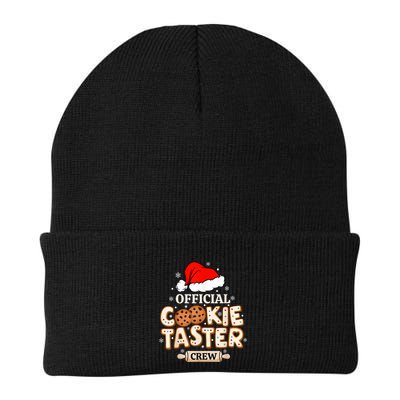 Cookie Taster Crew Funny Christmas Baking Team Beanie