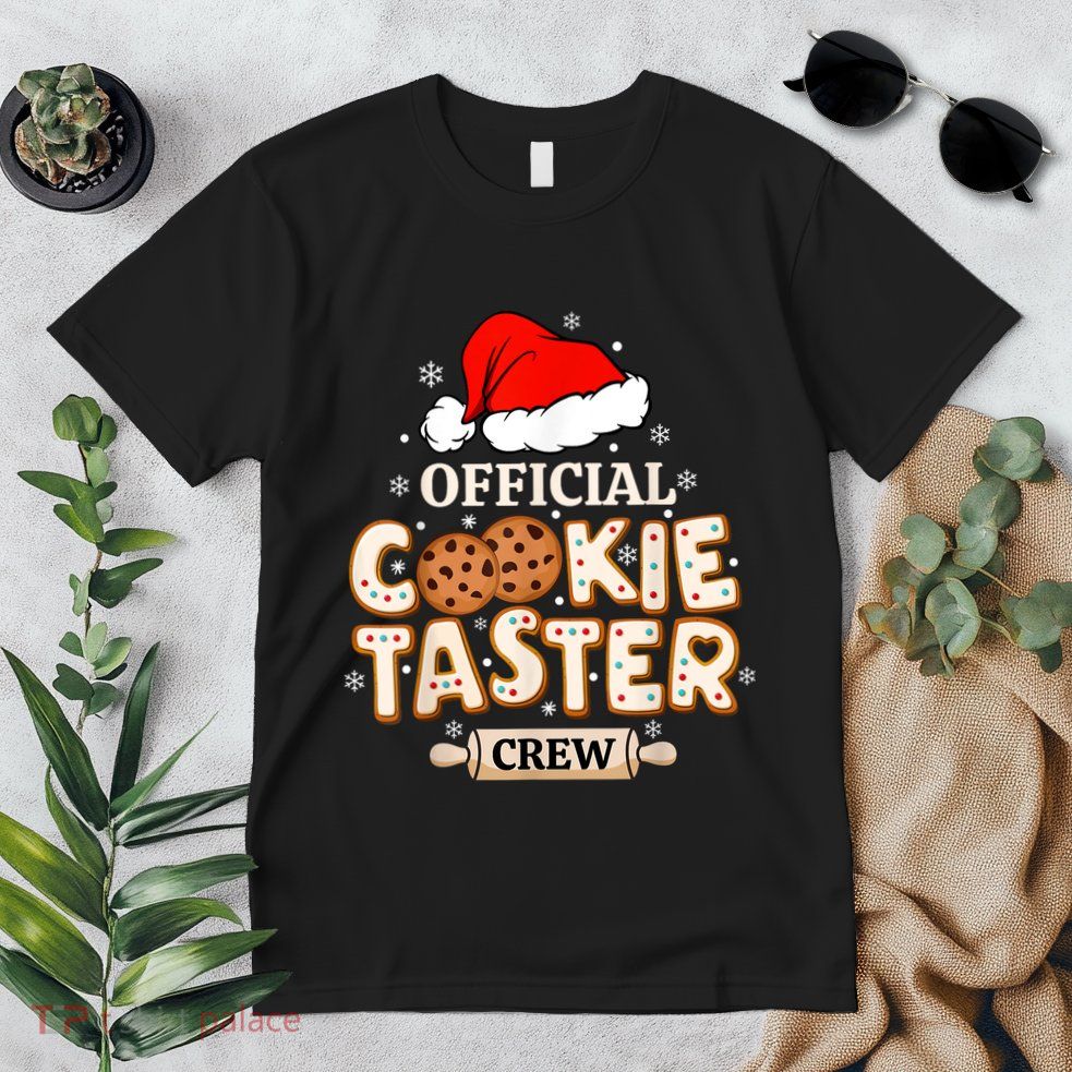 Cookie Taster Crew Funny Christmas Baking Team Premium T-Shirt