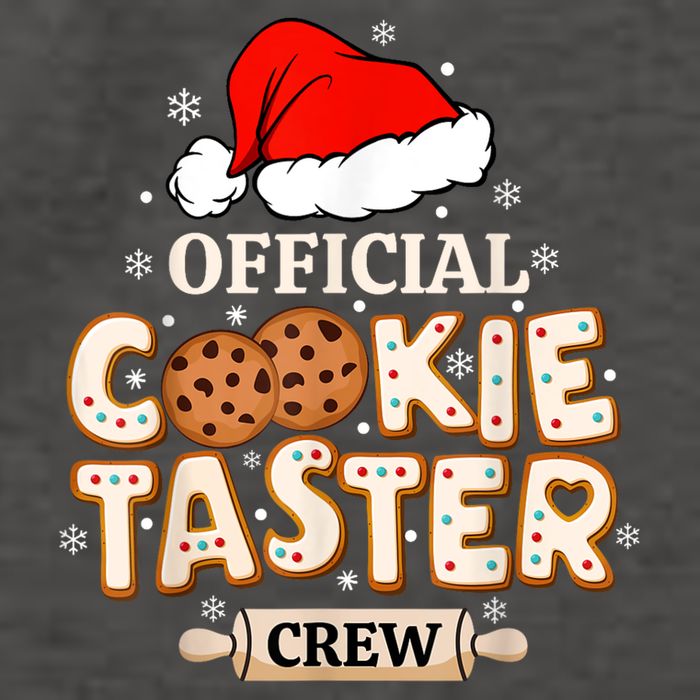 Cookie Taster Crew Funny Christmas Baking Team Vector Backpack