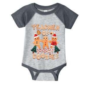 Christmas Teacher Cute Gingerbread Cookies Funny Holiday Infant Baby Jersey Bodysuit