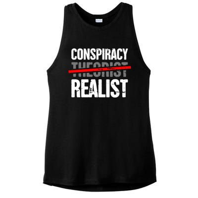 Conspiracy Theory Ladies PosiCharge Tri-Blend Wicking Tank