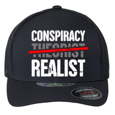 Conspiracy Theory Flexfit Unipanel Trucker Cap