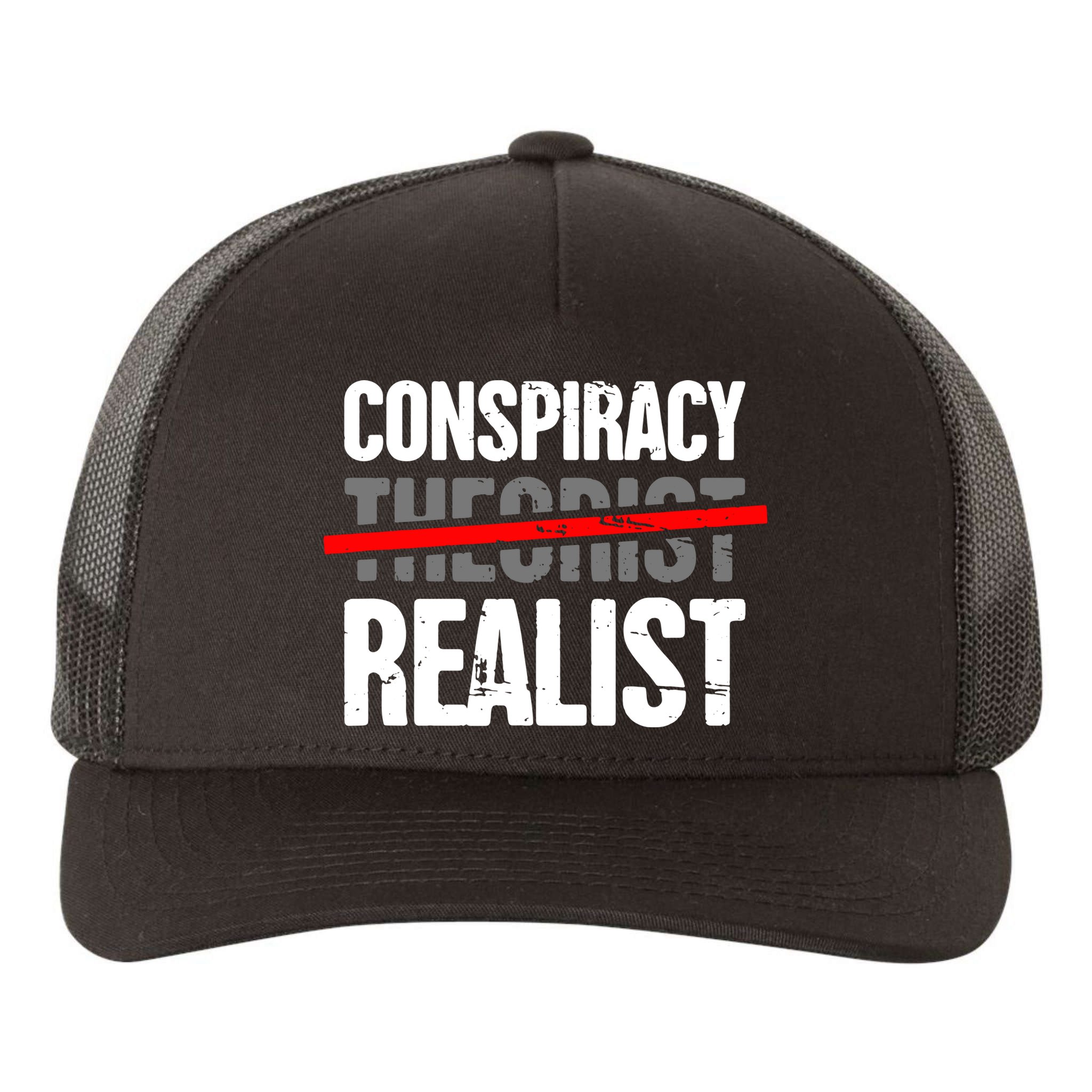 Conspiracy Theory Yupoong Adult 5-Panel Trucker Hat