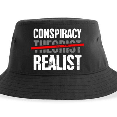 Conspiracy Theory Sustainable Bucket Hat