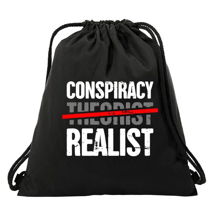 Conspiracy Theory Drawstring Bag