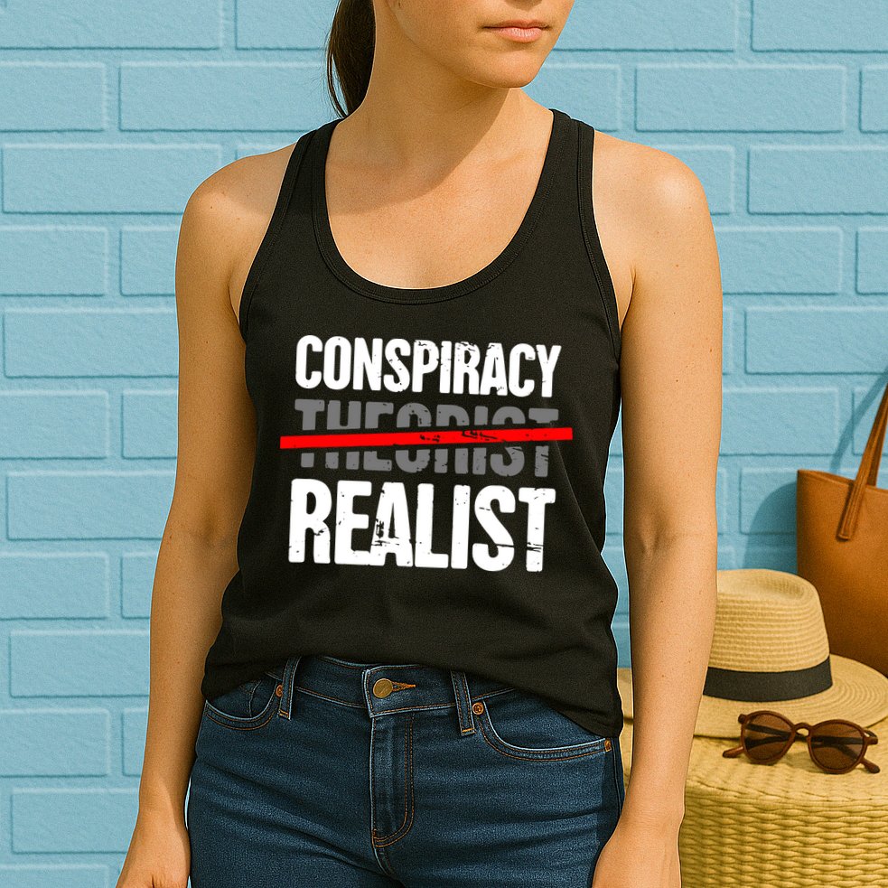 Conspiracy Theory Womens Tank Top