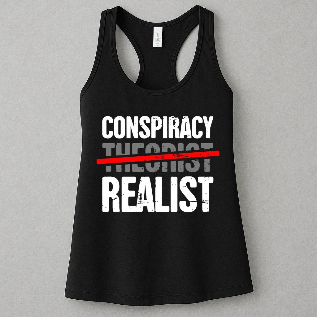 Conspiracy Theory Womens Tank Top
