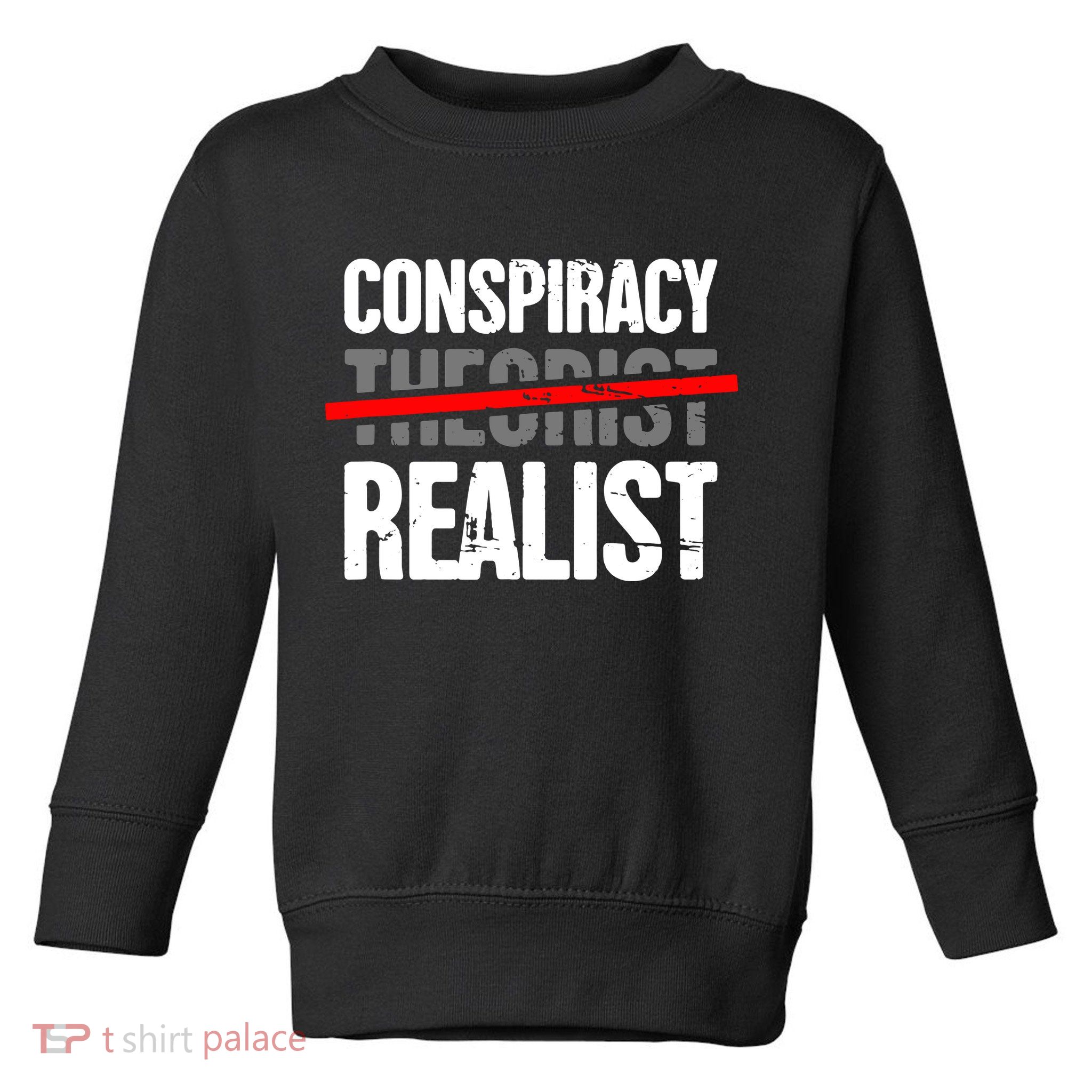 Conspiracy Theory Toddler Sweatshirt