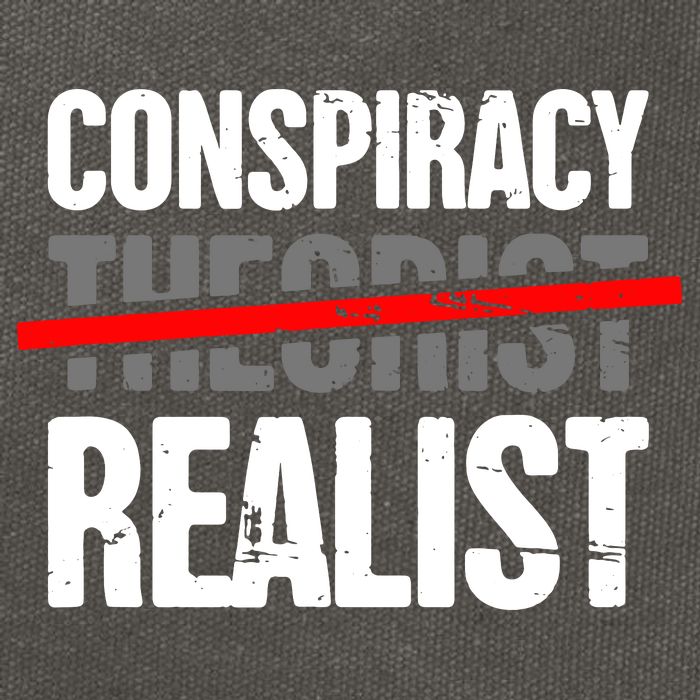 Conspiracy Theory Cotton Canvas Backpack