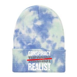 Conspiracy Theory Tie Dye 12in Knit Beanie