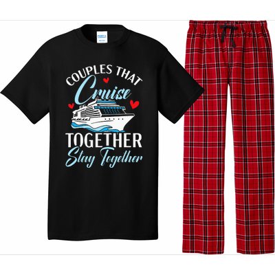 Couples That Cruise Together Stay Together Cruising Pajama Set