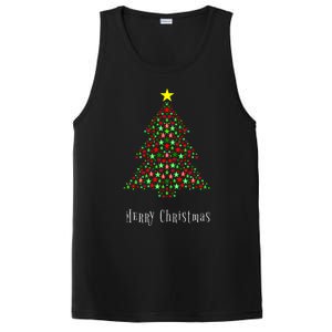 Christmas Tree Celebration Merry Christmas Xmas PosiCharge Competitor Tank