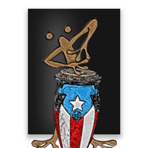 Coqui Taino Conga Boricua Puerto Rican Flag Gift Poster