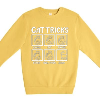 Cat Tricks Premium Crewneck Sweatshirt