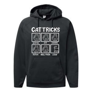 Cat Tricks Performance Fleece Hoodie