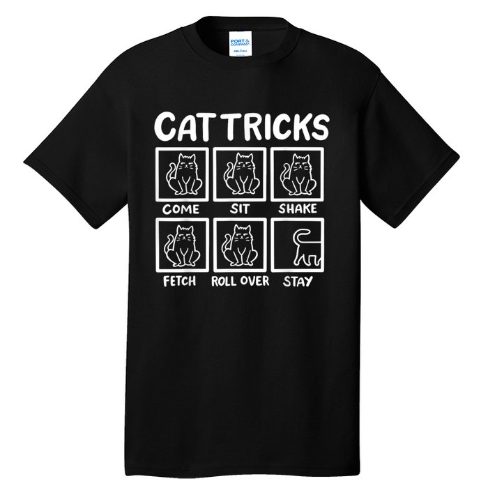 Cat Tricks Tall T-Shirt