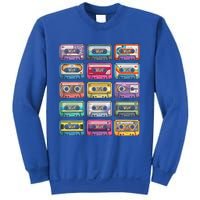 Cassette Tapes Collection 80S 90S Music Mixtape Sweatshirt