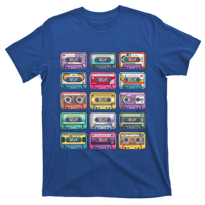 Cassette Tapes Collection 80S 90S Music Mixtape T-Shirt