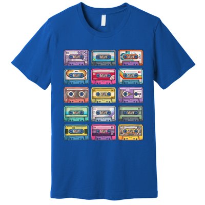 Cassette Tapes Collection 80S 90S Music Mixtape Premium T-Shirt