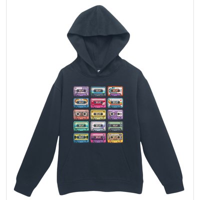 Cassette Tapes Collection 80S 90S Music Mixtape Urban Pullover Hoodie