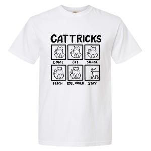 Cat Tricks Cats Lover Mom Dad Funny Garment-Dyed Heavyweight T-Shirt