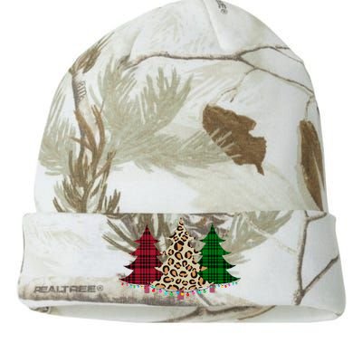 Christmas Tree Cheetah Plaid Kati Licensed 12" Camo Beanie