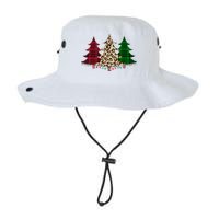 Christmas Tree Cheetah Plaid Legacy Cool Fit Booney Bucket Hat