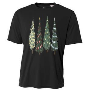 Christmas Tree Christmas for family pajamas Cooling Performance Crew T-Shirt