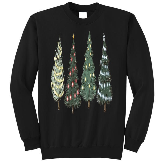 Christmas Tree Christmas for family pajamas Sweatshirt