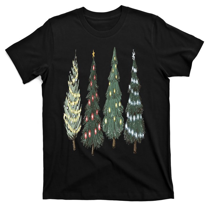 Christmas Tree Christmas for family pajamas T-Shirt