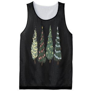 Christmas Tree Christmas for family pajamas Mesh Reversible Basketball Jersey Tank