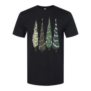 Christmas Tree Christmas for family pajamas Softstyle CVC T-Shirt