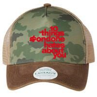Condoneit Things Condone Hates About You Legacy Tie Dye Trucker Hat