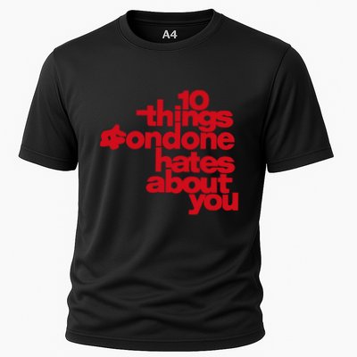 Condoneit Things Condone Hates About You Performance Shirt