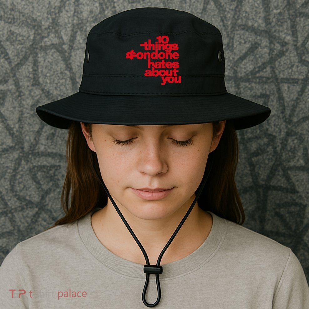 Condoneit Things Condone Hates About You Bucket Hat