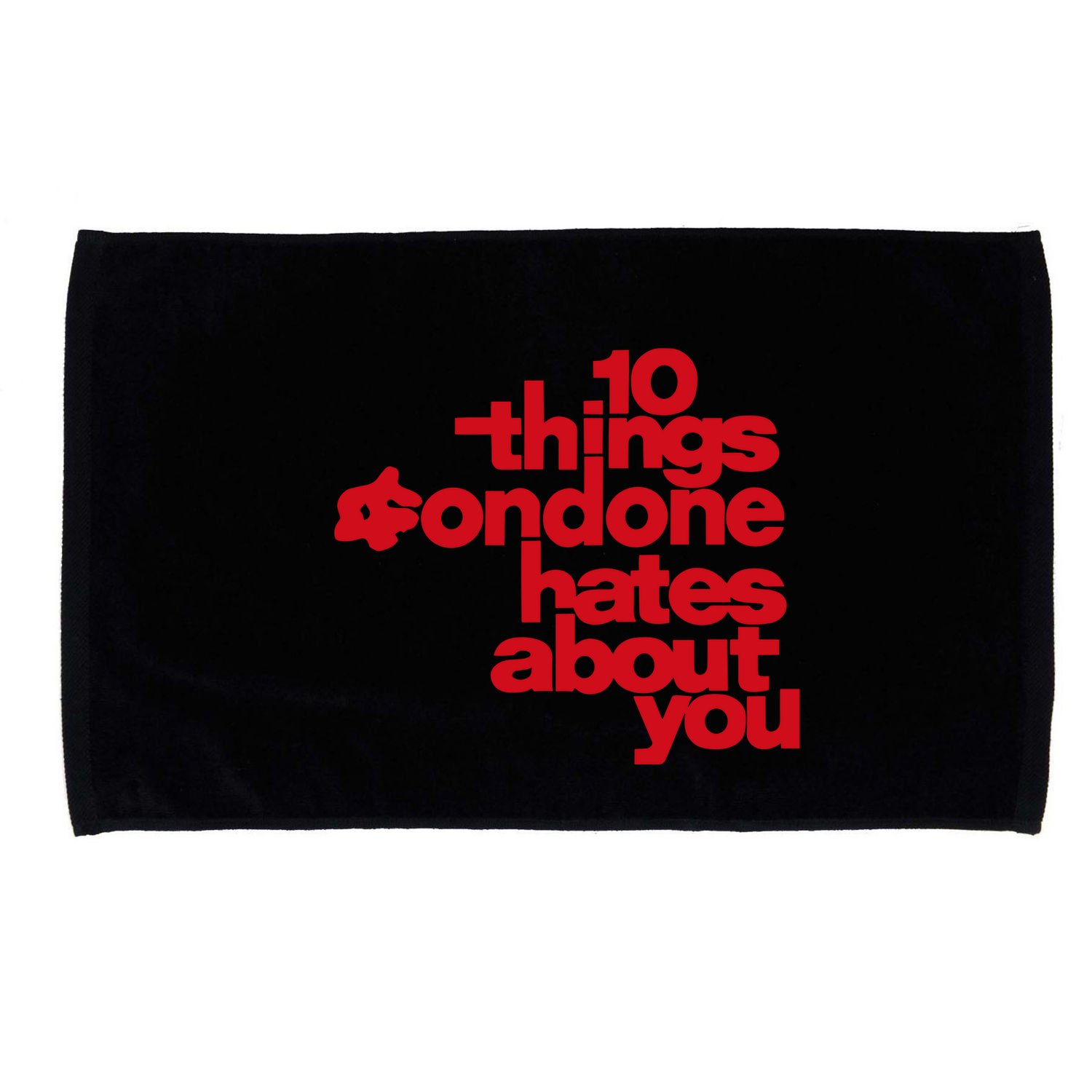 Condoneit Things Condone Hates About You Microfiber Hand Towel