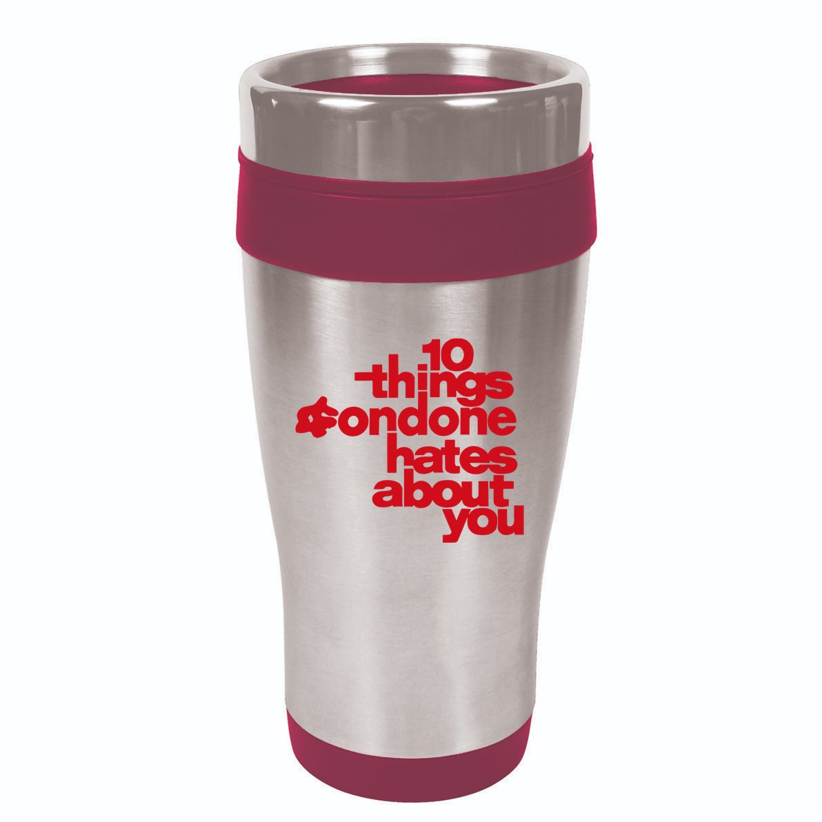 Condoneit Things Condone Hates About You 16oz Travel Tumbler