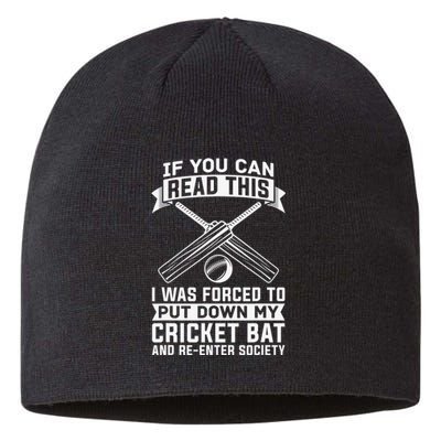 Cricketer Team Club Player Batsman Bowler Sustainable Beanie